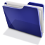 Folder Blue 2 Icon 64x64 png